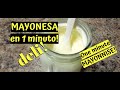 Mayonesa en 1 minuto  one minute mayonnise  lorena lara