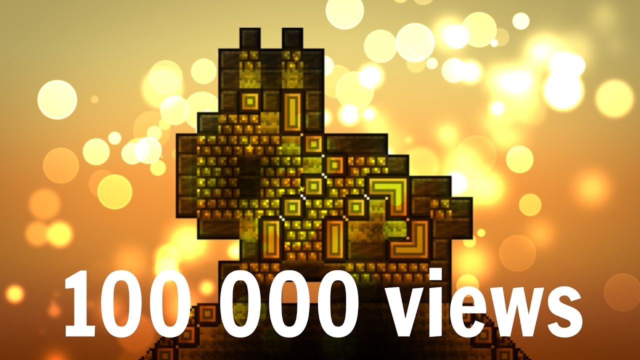 Terraria Golden Bunny Statue 100 000 Views Special YouTube