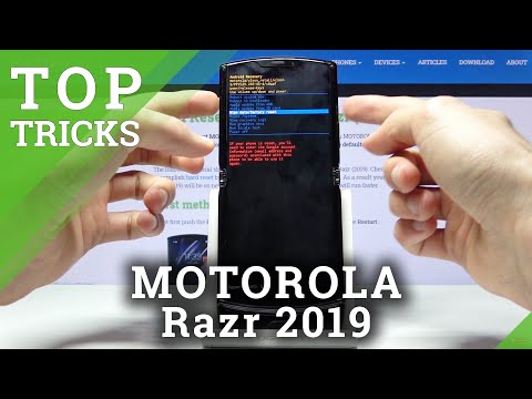 How to Hard Reset MOTOROLA Razr 2019 – Bypass Screen Lock / Wipe Data