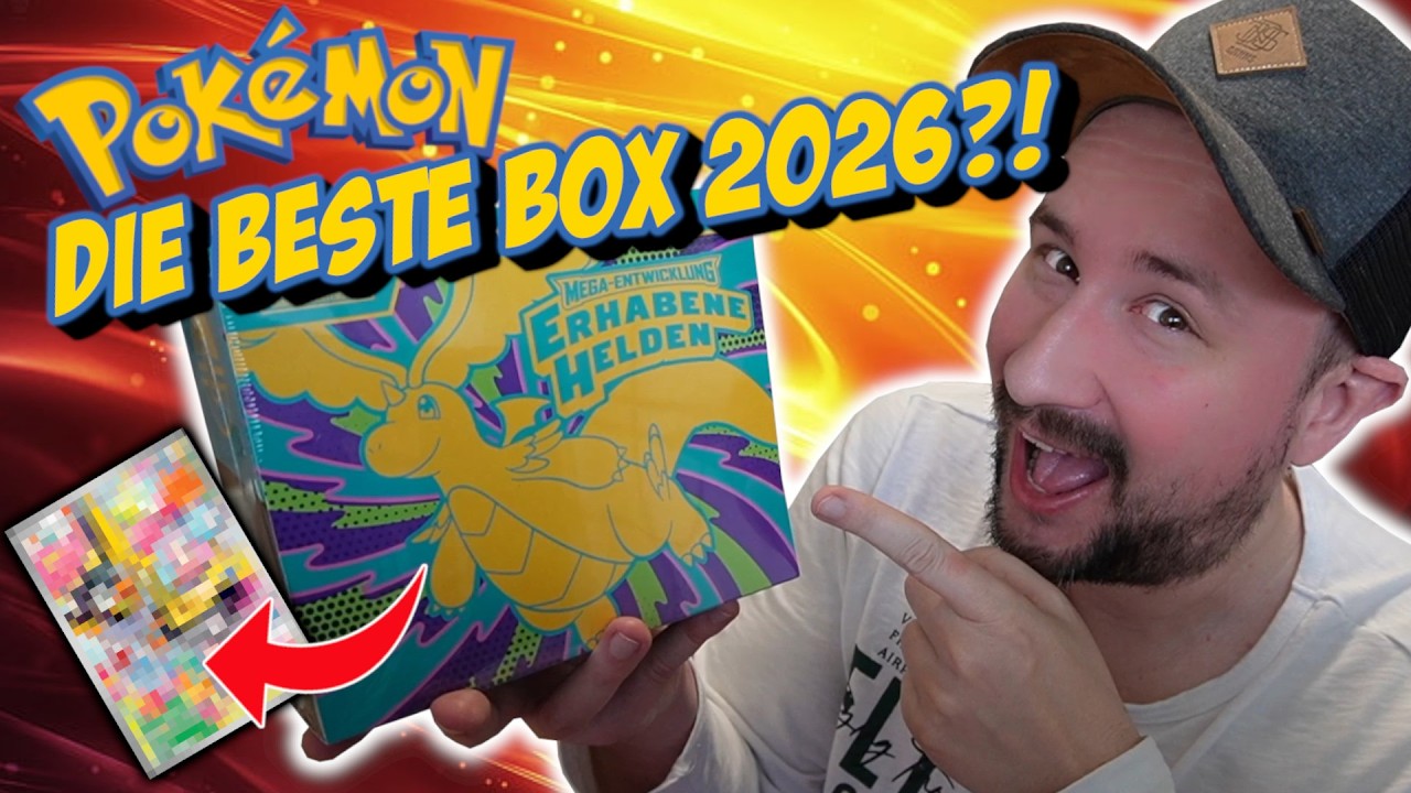 So VIELE HITS in der NEUEN Pokémon TOP TRAINER BOX von ERHABENE HELDEN | Booster Opening Deutsch