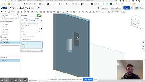 Shell Tool Onshape