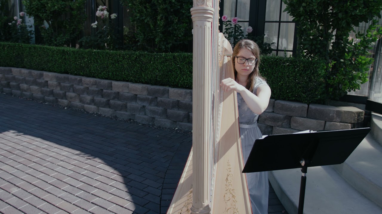 Stephanie Ceremony Harp Supporting Video Highlight