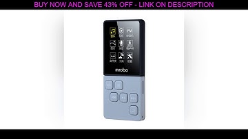 Mrobo C6 8 GB FM Receptor de Rádio MP3 Player de Música Suporte de Gravação