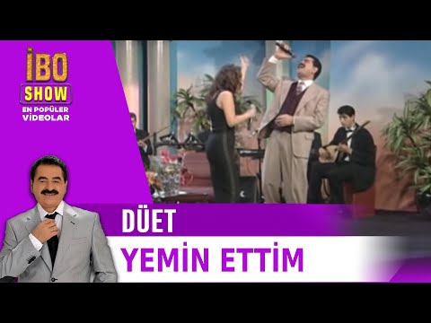 Yemin Ettim - Nilüfer & İbrahim Tatlıses Düet - Canlı Performans - İbo Show
