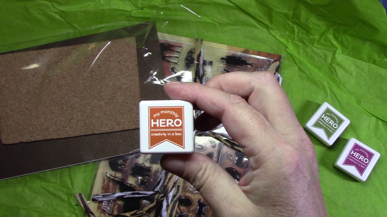 My Monthly Hero June 2017 Card Kit