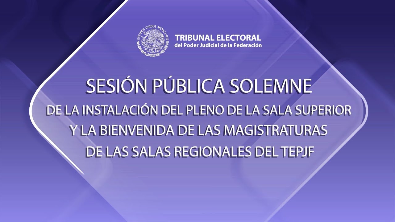Sesión Pública Solemne - Martes 2 Septiembre 2025 - TEPJF