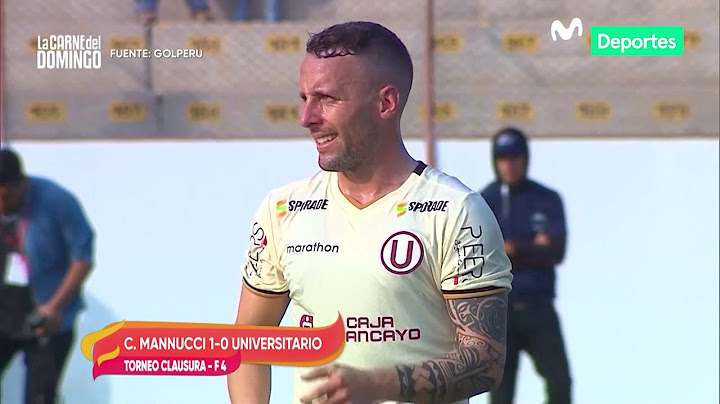 La Carne del Domingo: Carlos Mannucci 1-0 Universitario de Deportes | RESUMEN y GOL del partido