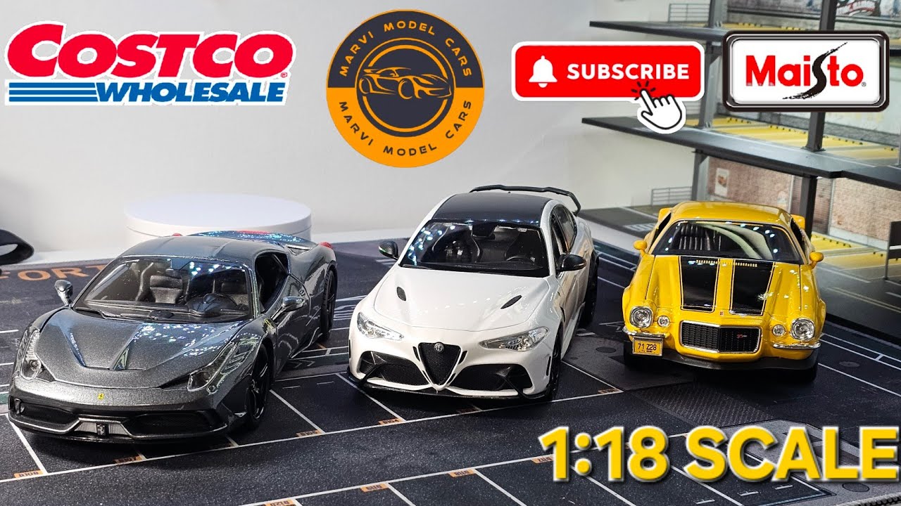 Costco Haul 2025 Unboxing of Maisto Cars 1:18 EP.174