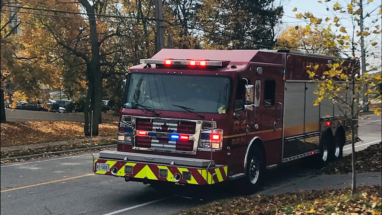 Guelph Fire Department Compilation 2 YouTube
