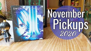 Nov 2020 Anime Pickups || Swords & Stars