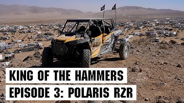 King of the Hammers 2022 // Episode 3: Pedal Commander Pushed to the Limit on Polaris RZR! #offroad