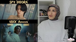 SF9 '비보라 (BIBORA)' & VIXX 'Amnesia' REACTION | KPOP TEPKİ