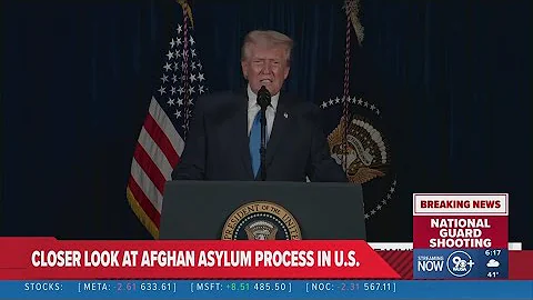 Trump's call to rescreen Afghan nationals after DC shooting sparks controversy
