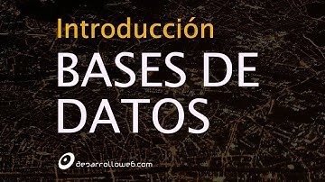 Introducción a las bases de datos
