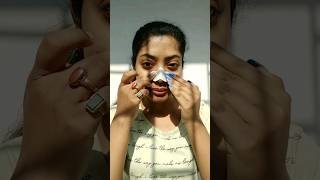 Tried Sanfe's skin purifying nose strips #shorts