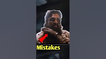 Pushpa 2: the rule mistake video | allu arjun & rashmika | #shorts #pushpa2 #srivalli #mistakes