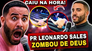 🚨NÃO AGUENTOU! LEONARDO SALES ZOMBA DE DEUS MAS AS CONSEQUÊNCIAS FORAM…￼