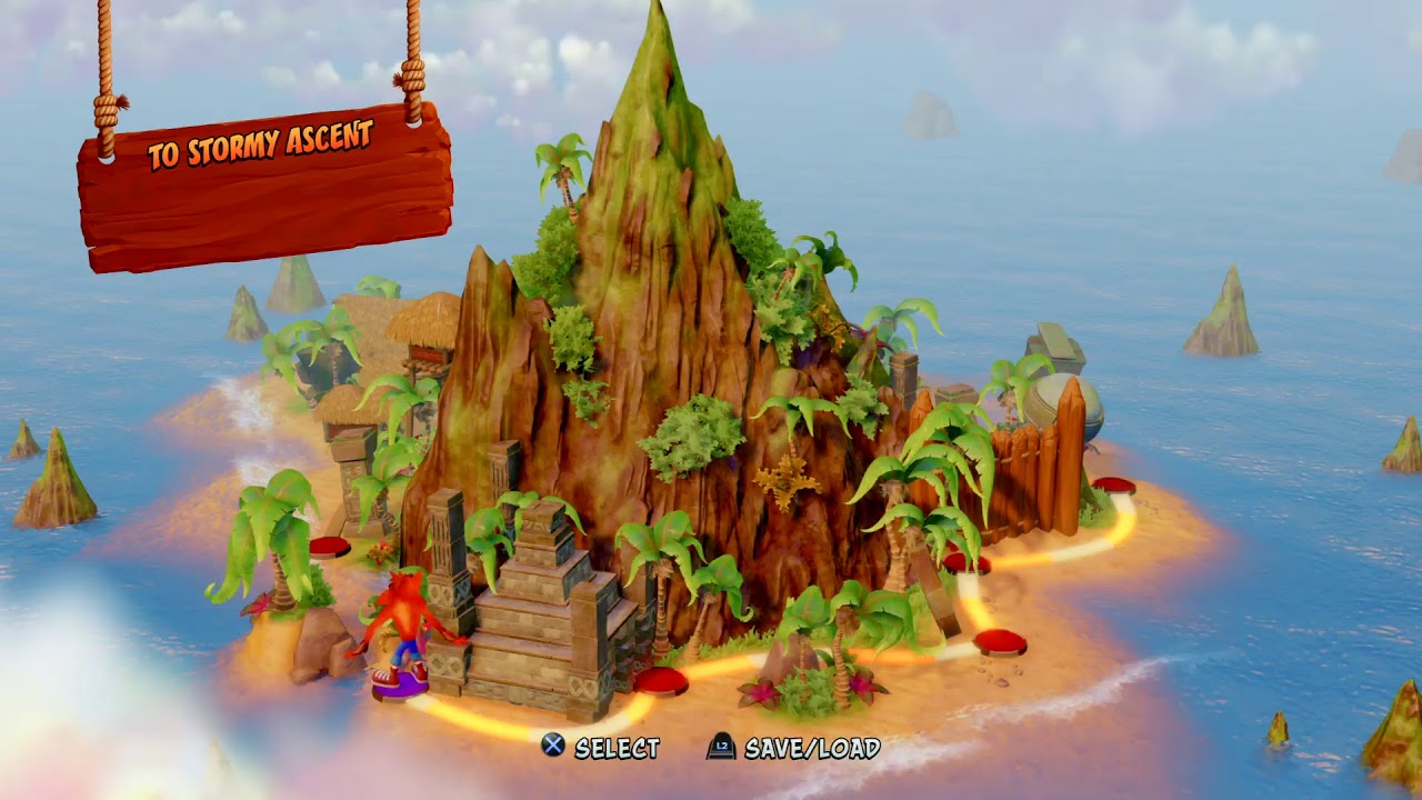 Playing Some Crash Bandicoot 