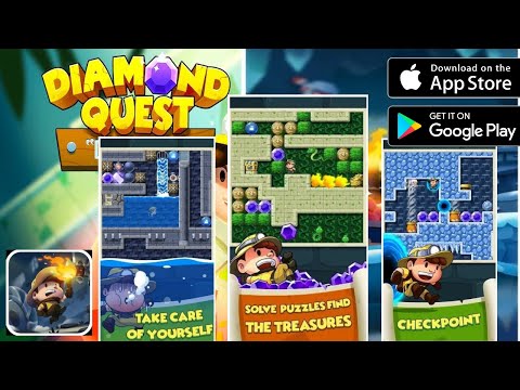 Diamond Quest: Don't Rush | Explore caves and collect diamonds [38MB] [Android/IOS]