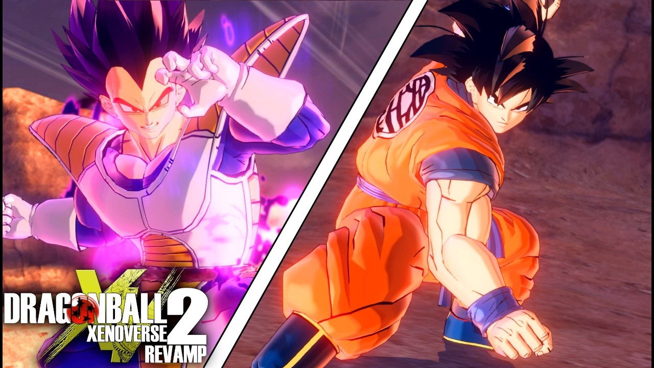 界王拳炸裂! 悟空VSベジータ / ドラゴンボール ゼノバース2 MOD ストーリー サイヤ人再来編 プレイ動画 Part2