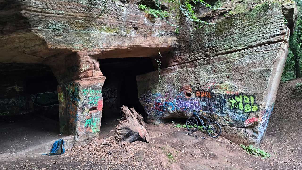 Beech Caves in Staffordshire.