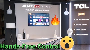 TCL P8 Series Launch Event | 4K AI Smart TV with Android Pie starting at Rs 27,990🔥😮