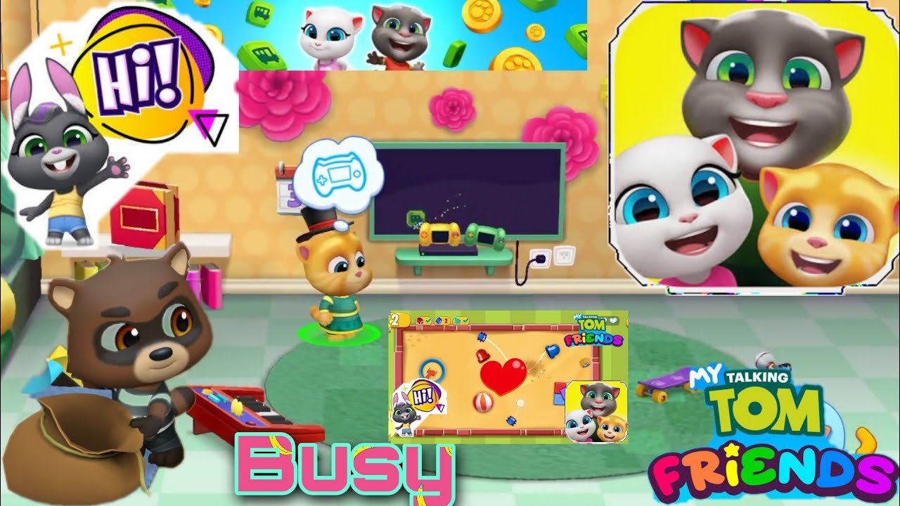 Tom Friends Bug My Talking Tom friends Busy bugs ll SI Talking Tom #mytalkingtomfriends ...