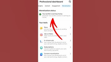 Your profile is earning money facebook #facebook #earning #shorts #monetization #contentmonetization