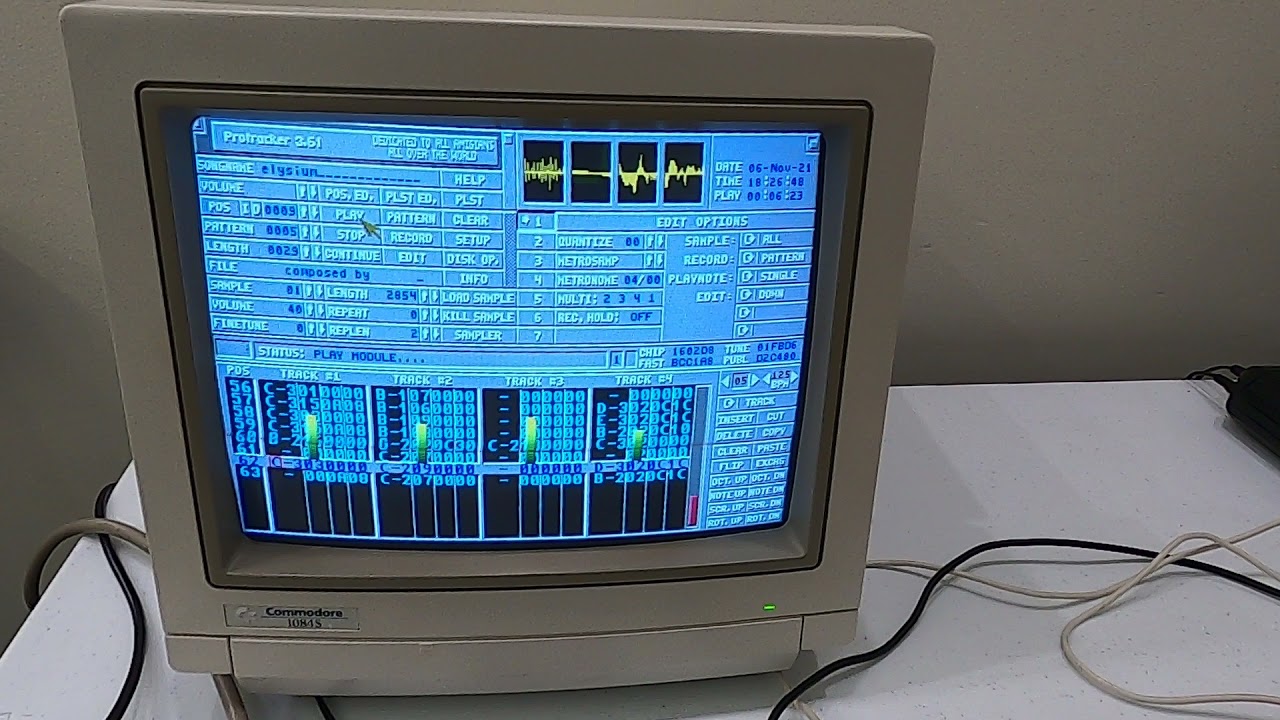 Commodore AMIGA 500 music