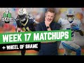 Fantasy Football 2021 - Week 17 Matchups + Wheel of Shame, Win or Go Home - Ep. 1189