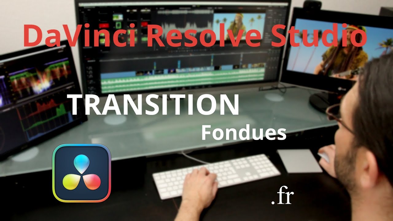 Comment mélanger deux vidéos dans Davinci Resolve ? - YouTube