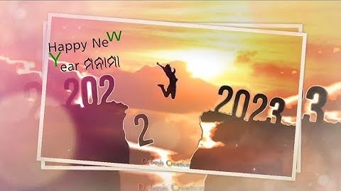 Happy new year sambalpuri whatsapp status video umakant barik happy new year 2023