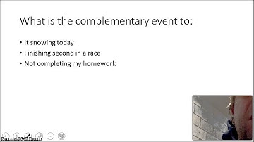 Yr 8 - Probability - Complementary events