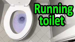 Running toilet how to fix. by YourSelf 18,929 views 3 years ago 5 minutes, 34 seconds