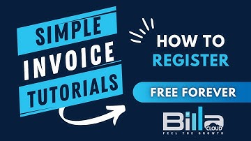 How to Register with Simple Invoice | Billa Cloud
