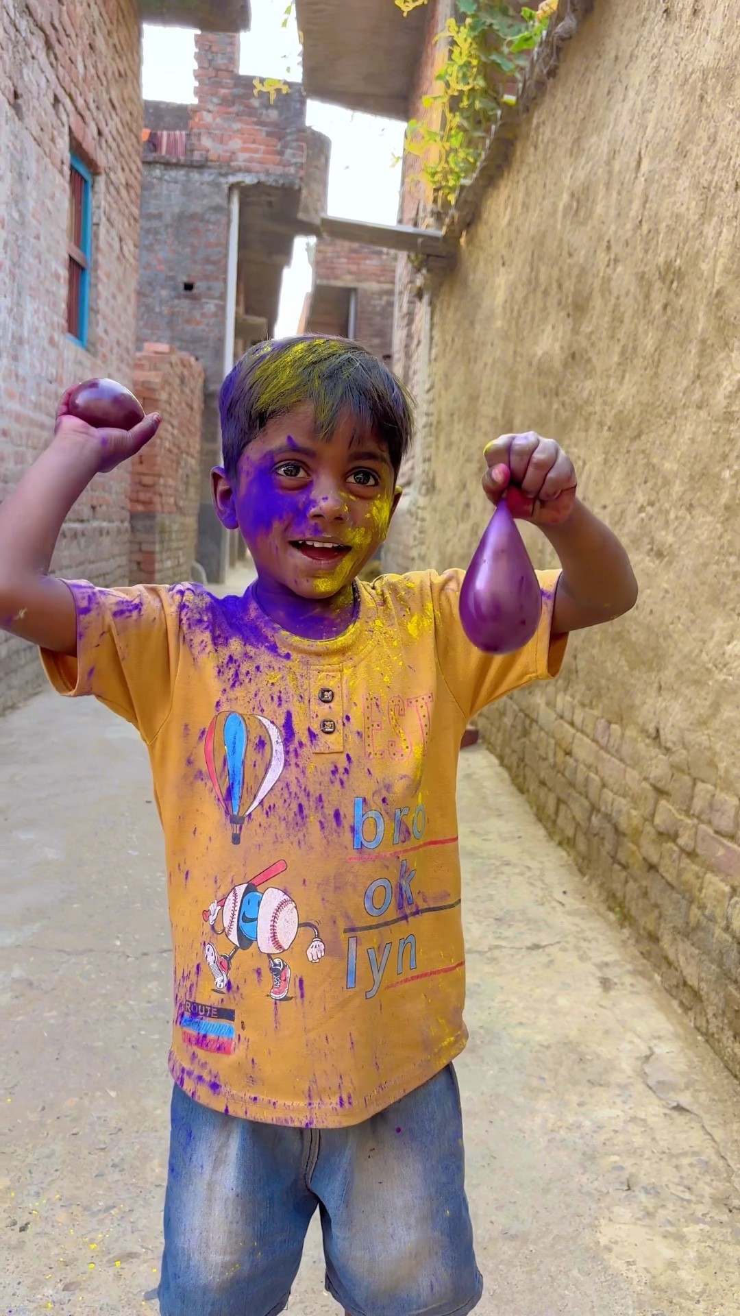 Real end twist ?happy Holi ?#shorts