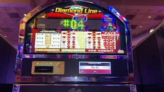 Diamond Line Blazing 7’s $3600 Slot Machine Jackpot Win Live screenshot 4