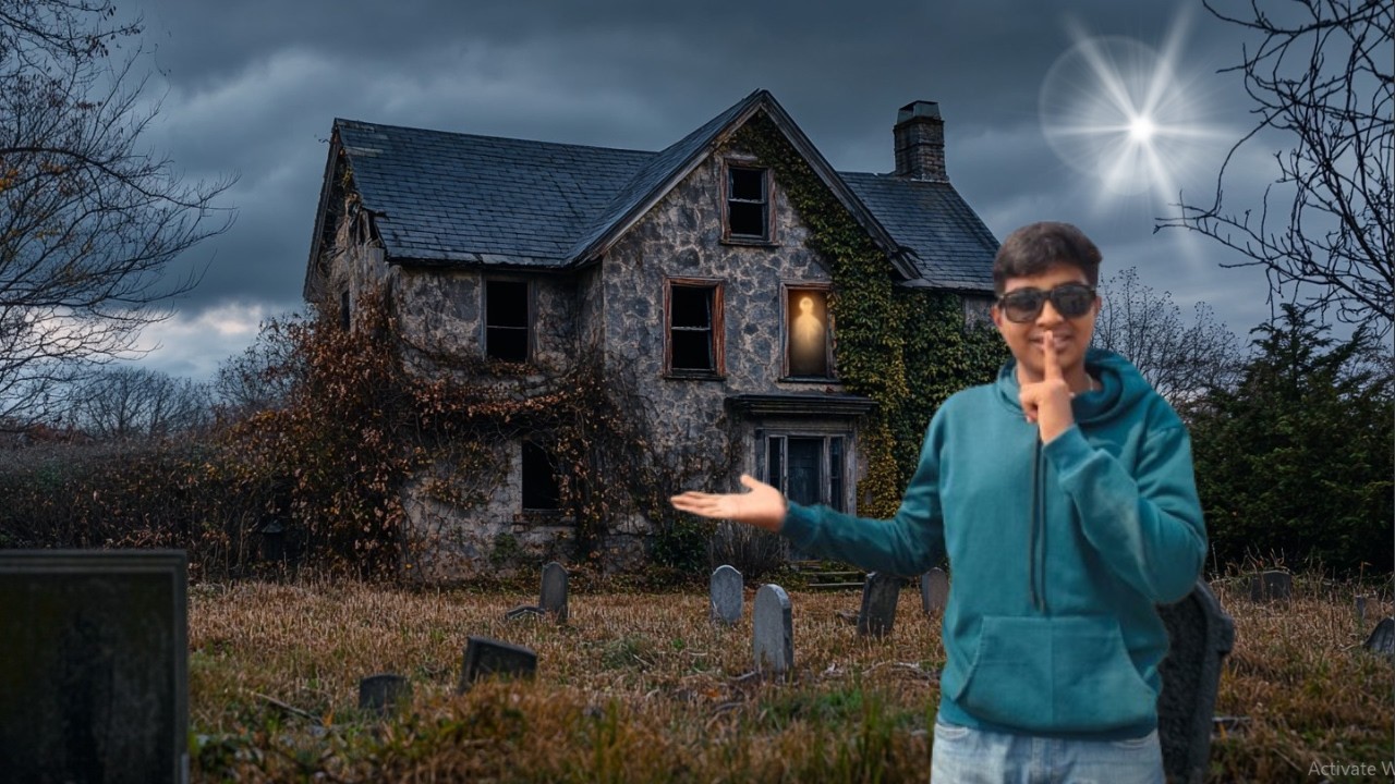 I am Explore A Abandoned House And School !