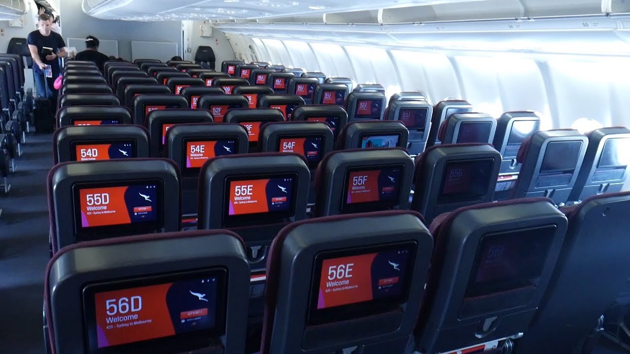 Full Flight Review Qantas A330 300 Economy Sydney To Melbourne