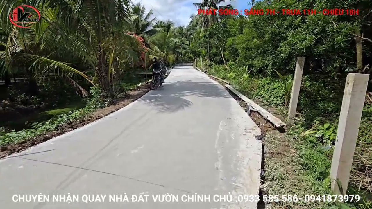 MS:25332 Miếng vườn trái cây siêu đẹp đủ loại - Mặt tiền xe  tải công cộng phù hợp xây nhà vườn.