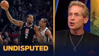 Skip Bayless thinks Kawhi Leonard had a 'virtuoso performance' in win over Spurs | NBA | UNDISPUTED