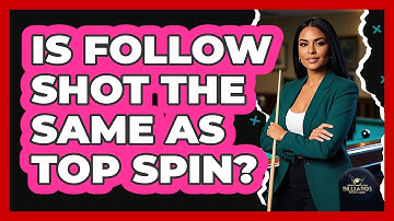 Is Follow Shot The Same As Top Spin?