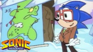 The Adventures of Sonic The Hedgehog: Sno Problem | Classic Cartoons For Kids