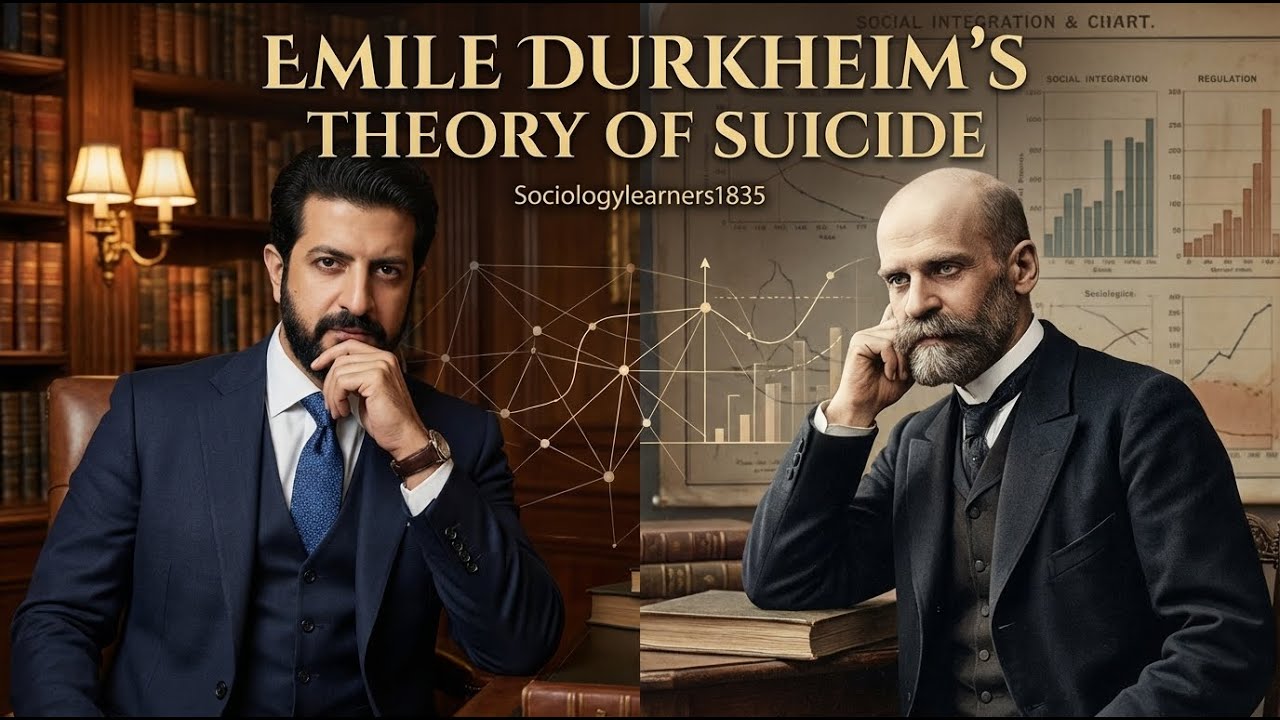 Theory of Suicide | Emile Durkheim | Sociology & Social Theory - YouTube