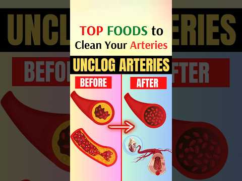 Top Foods to clean your arteries #shorts