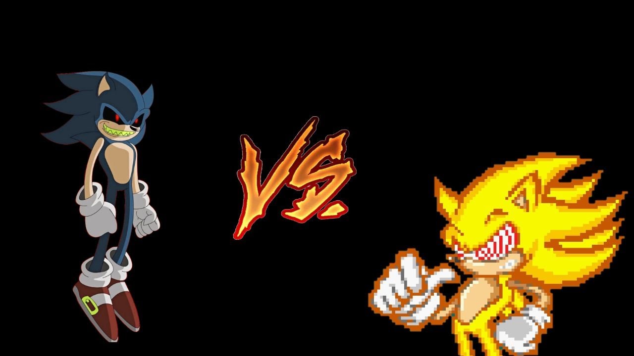Sonic Exe vs Fleetway - YouTube