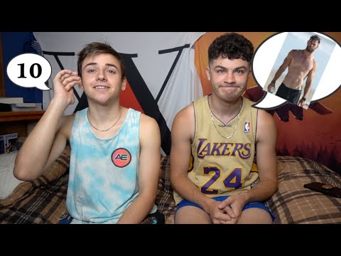 Rating guys my straight friend thinks are hot - YouTube