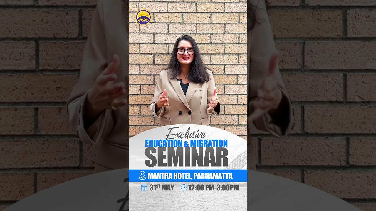 Last 3 Days! Register Now for the FREE Sydney Seminar | Link in Description | AUM Global