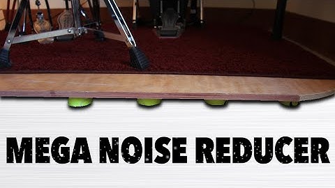 Noise Reducing Drum Riser (Low Budget Version)