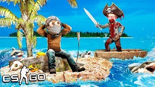 ЗДЕСЬ ПОВСЮДУ АКУЛЫ, СПАСИТЕ! ЖИРНЫЙ МАНЬЯК ЗАСТРЯЛ НА ЛОДКЕ И ОСТАВИЛ НАС НА ОСТРОВЕ - МАНЬЯК CS:GO ЗДЕСЬ ПОВСЮДУ АКУЛЫ, СПАСИТЕ! ЖИРНЫЙ МАНЬЯК ЗАСТРЯЛ НА ЛОДКЕ И ОСТАВИЛ НАС НА ОСТРОВЕ - МАНЬЯК CS:GO